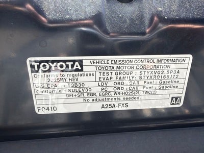 2025 Toyota Camry SE