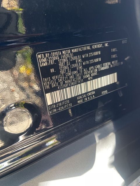 2022 Toyota RAV4 Hybrid SE