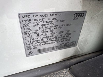2018 Audi Q7 2.0T Premium Plus quattro