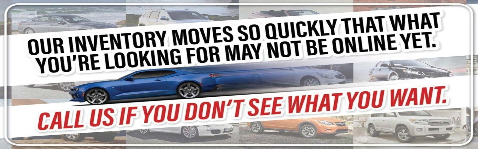 Call for help with inventory